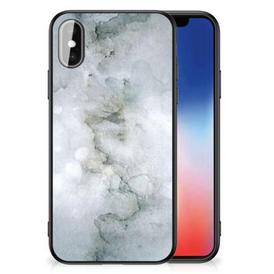 Kleurrijke Telefoonhoesje iPhone X | Xs Painting Grey Kleurrijke Telefoonhoesje iPhone X | Xs Painting Grey