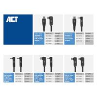 ACT USB 3.0 10Gbps 60W USB Type-C - USB Type-C (haaks verticaal)1m - thumbnail