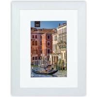 Haes Deco Houten Fotolijst met Passe-partout Venezia wit voor 1 foto formaat 7x10 of 10x15 -SP13015 - thumbnail
