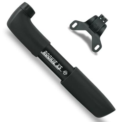 Sks rookie xs zwart minipomp. incl 2 punts pomphouder. geschikt voor alle ventielen