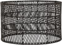MUST Living Lampenkap 'San Rafael' Rotan, kleur Zwart - thumbnail