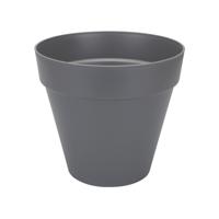 Elho loft urban rond weels bloempot 50 cm antraciet - thumbnail