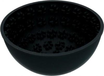 Eat Slow Live Longer Lick Mat Wobble Bowl Grey