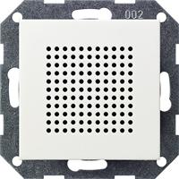Gira luidspreker voor RDS radio zuiverwit glanzend - thumbnail