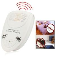 US plug ultrasone pest Repeller Electro magnetisch (wit) - thumbnail