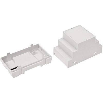 TRU COMPONENTS TC-7910772 DIN-rail-behuizing 53 x 90 x 65 ABS-V0 Grijs 1 stuk(s)