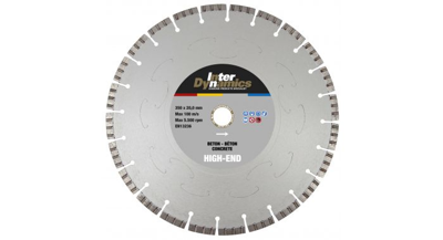 Inter Dynamics Diamantzaag Beton High-End 350x22,2mm - 147356