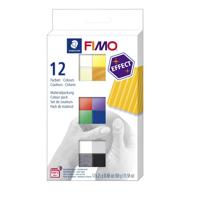 Creativ Company Fimo effect boetseerklei diverse kleuren, 12x25gram - thumbnail