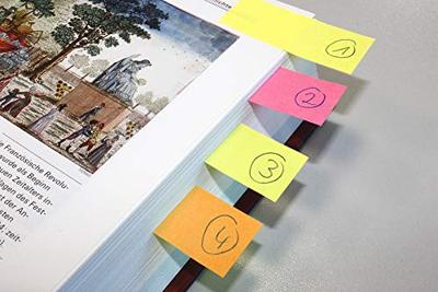 Info Notes IN-5679-88 Info Page Marker Papier 10x15x50mm, 10 Kleuren