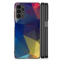 Samsung Galaxy A13 4G Backcover Polygon Dark - thumbnail
