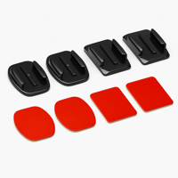MOJOGEAR Action Camera Mount set Zelfklevend (recht+gebogen) - thumbnail