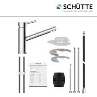 Keukenmengkraan Schutte Unicorn Draaibare En Uittrekbare Uitloop Chroom Schütte - thumbnail