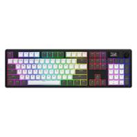Hator Skyfall Pro Wireless, gaming toetsenbord (Zwart, US lay-out, HATOR Aurum Vanilla Silent, RGB, Double-shot PBT, Hot-swap, 2.4GHz / Bluetooth / USB-C) - thumbnail
