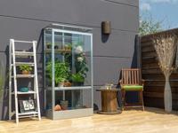 Vitavia Balkonkas Stad (inclusief staalvondst., Geanodiseerd aluminium) - thumbnail