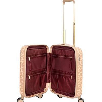 MOSZ Lauren Hand Luggage Suitcase 55cm-Beige Leopard