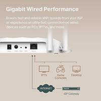 TP-Link AC1200 Wireless Gigabit access point | Desktop WiFi Bridge | MU-MIMO & Beamforming | Ondersteunt AP/Multi-SSID/Client/RE-modus, 4 vaste antennes | Passieve PoE met Free PoE Injector - thumbnail