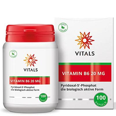 Vitals Vitamine B6 20mg Capsules - thumbnail