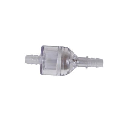 Benzinefilter 6 mm. rond transparant