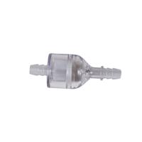 Benzinefilter 6 mm. rond transparant - thumbnail