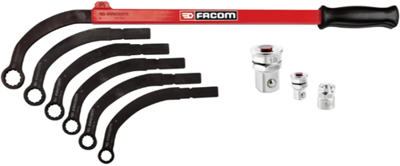 Facom set van 6 riemspanner sleutels - dt.twa - dt.twa