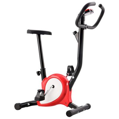 VidaXL Hometrainer met bandweerstand rood