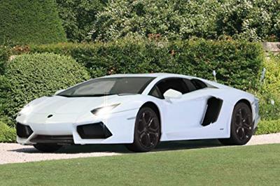 Rastar RC Lamborghini Aventador jongens 27 MHz 1:14 wit Rastar RC Lamborghini Aventador jongens 27 MHz 1:14 wit