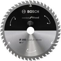 Bosch Accessories Bosch Power Tools 2608837687 Hardmetaal-cirkelzaagblad 165 x 20 mm Aantal tanden: 48 1 stuk(s) - thumbnail