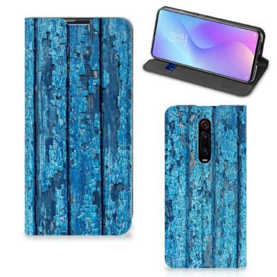 Xiaomi Mi 9T Pro Book | Wallet Case | Wood Blue