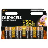 Duracell Plus Power Type AA alkaline batterijen, 8-pack - thumbnail