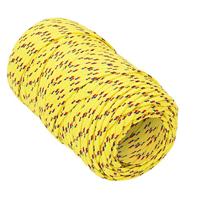VidaXL Boottouw 2 mm 250 m polypropyleen geel - thumbnail