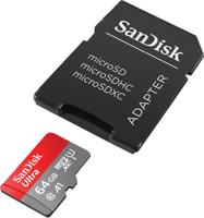 Sandisk microSDXC geheugenkaart - 64GB - Ultra - thumbnail