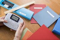 Brother M-K223 9mm Blue on White Tape - thumbnail