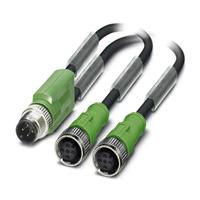 Phoenix Contact 1668959 Sensor/actuator connector, geassembleerd M12 Aantal polen (sensoren): 3 Adapter, Y-vorm 30.00 cm 1 stuk(s) Piece - thumbnail