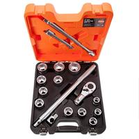 Bahco SLX 17 Dopsleutelset 17-delig - thumbnail