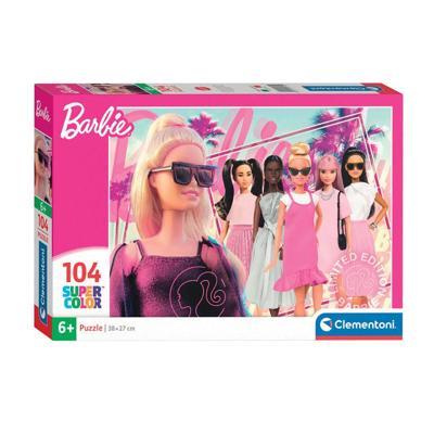 Clementoni legpuzzel super color barbie, 104st. Clementoni legpuzzel super color barbie, 104st.