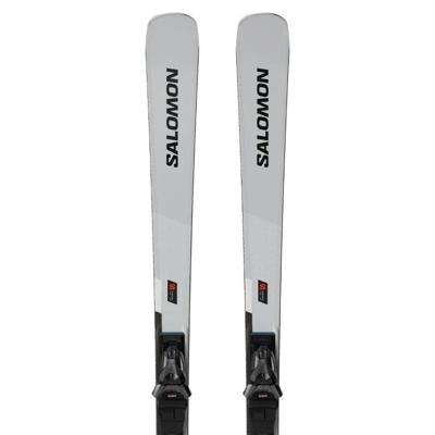 Salomon E S/Max 12 + Mi12 GW F80 Ski Silver Met./Black/White 175