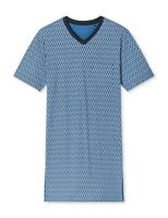 Schiesser Schiesser Heren Pyjama Short blue 181161 56/XXL - thumbnail