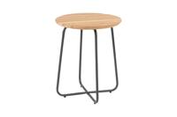 4SO Verdi bijzettafel teak 45 cm. (H 55) - thumbnail