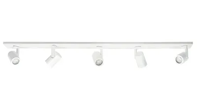 Highlight Spot HALO 5 lichts balk L 118 cm wit Highlight Spot HALO 5 lichts balk L 118 cm wit