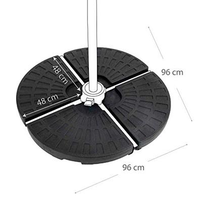 Voet voor Parasol Aktive 48 x 7,5 x 48 cm Plastic