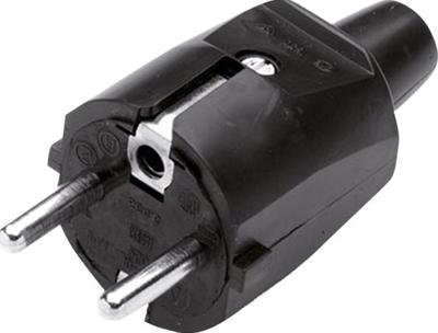 Scanpart 2480500014 E518 Stekker en Ra Rubber 10/16a