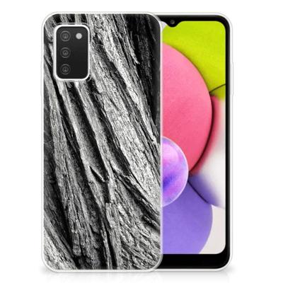 Bumper Hoesje Samsung Galaxy A03S Boomschors Grijs Bumper Hoesje Samsung Galaxy A03S Boomschors Grijs