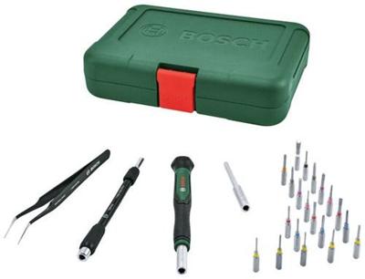 BOSCH 24-delige precisieschroevendraaierset