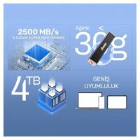 Externe Harde Schijf Biwin PD2000 SSD 1 TB - thumbnail