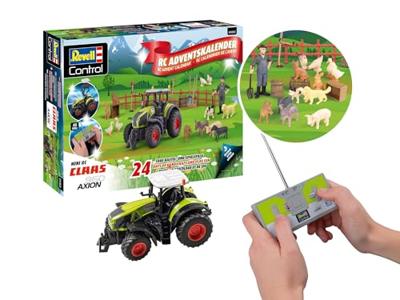 Revell Control Adventskalender RC Claas Axion 960 Traktor Adventskalender RC Class Axion 960 RC-voertuig Leeftijdsklasse Vanaf 6 jaar