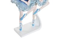 Decoratieve figuren DKD Home Decor Blauw Romantiek Balletdanseres 14 x 7,5 x 21,5 cm - thumbnail