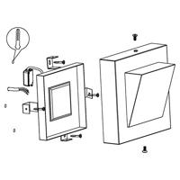 Eglo Led buitenlamp Calgary 1 led 94114 - thumbnail