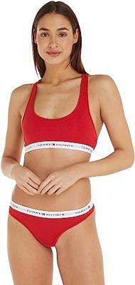 Tommy Hilfiger Bralette dames - Top - Katoenen Bh Top - Diepe hals
