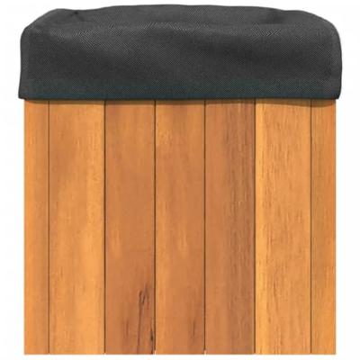 VidaXL Plantenbak 25x25x25 cm massief acaciahout