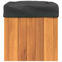 VidaXL Plantenbak 25x25x25 cm massief acaciahout - thumbnail